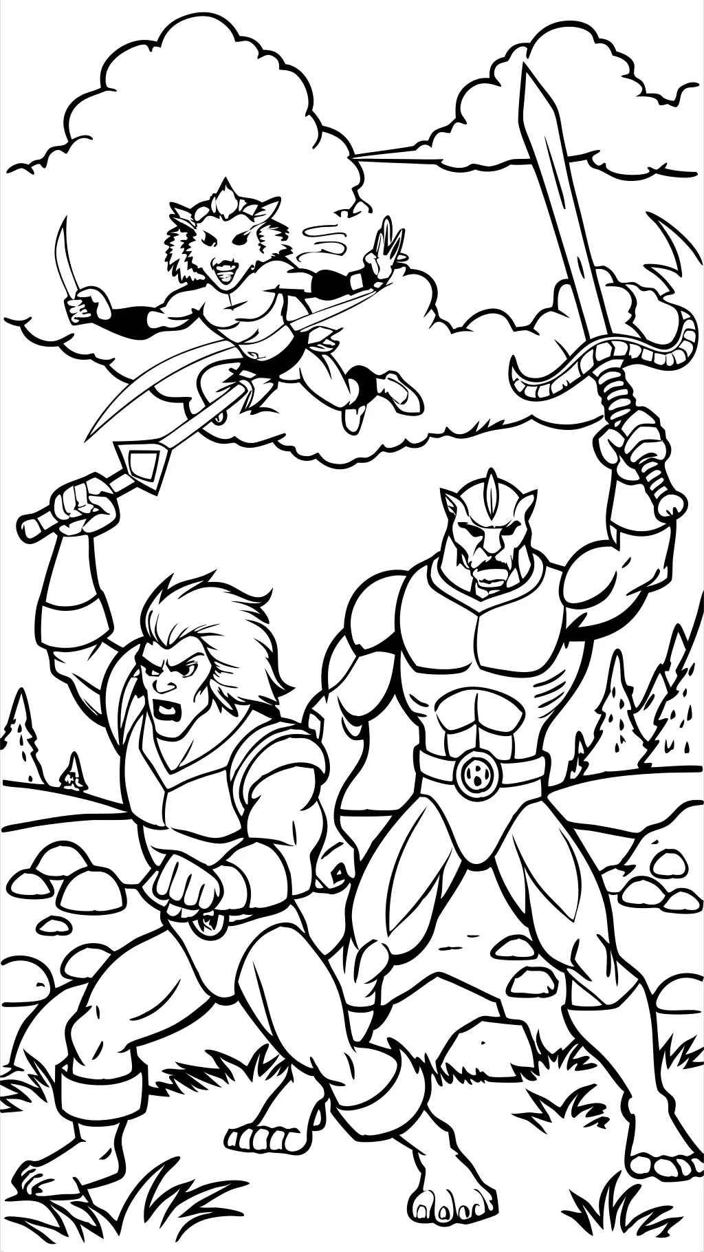 thundercats coloring pages